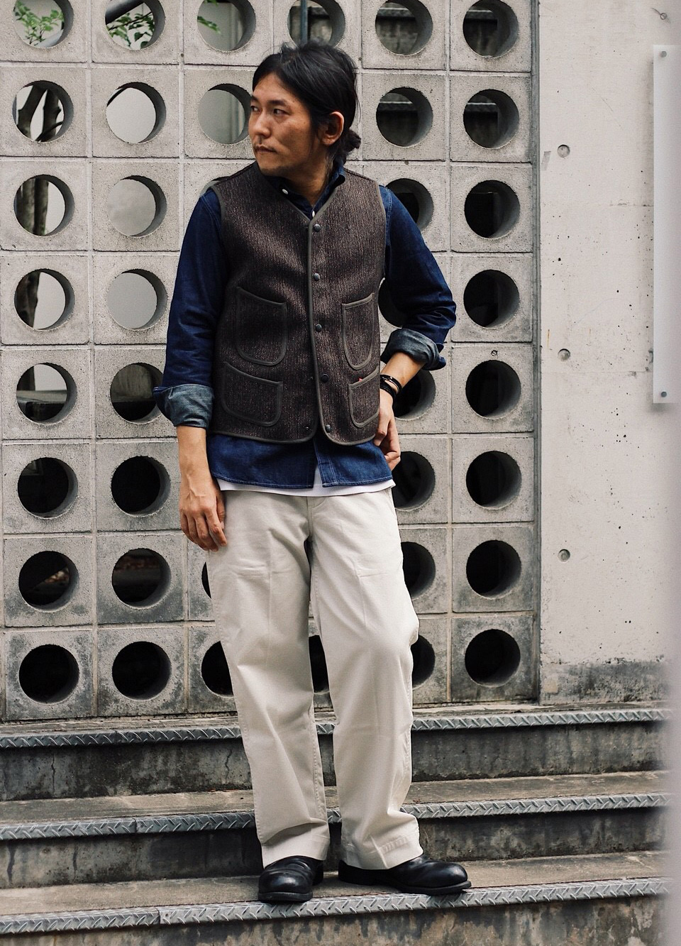 秋冬の顔 BBJ-001 BROWN'S BEACH EARLY VEST BBJ-003 BROWN'S